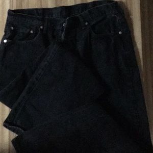 Black label Levis 550 38x32